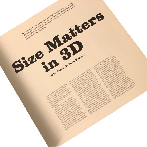 RARE The Big Penis Book 3D - Picture 5 of 16